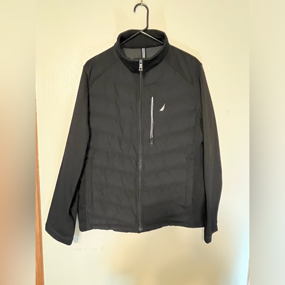 Nautica quilted Black Jacket